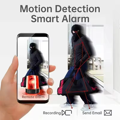 Compact Mini WiFi Security Camera for Indoor Surveillance

