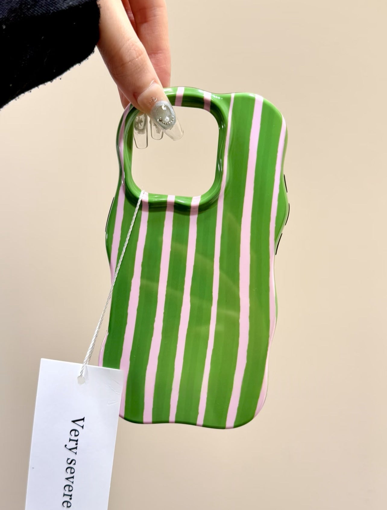 striped phone case