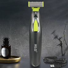 MLG Electric Shaver with USB T blade for full body grooming and washable design for men and women