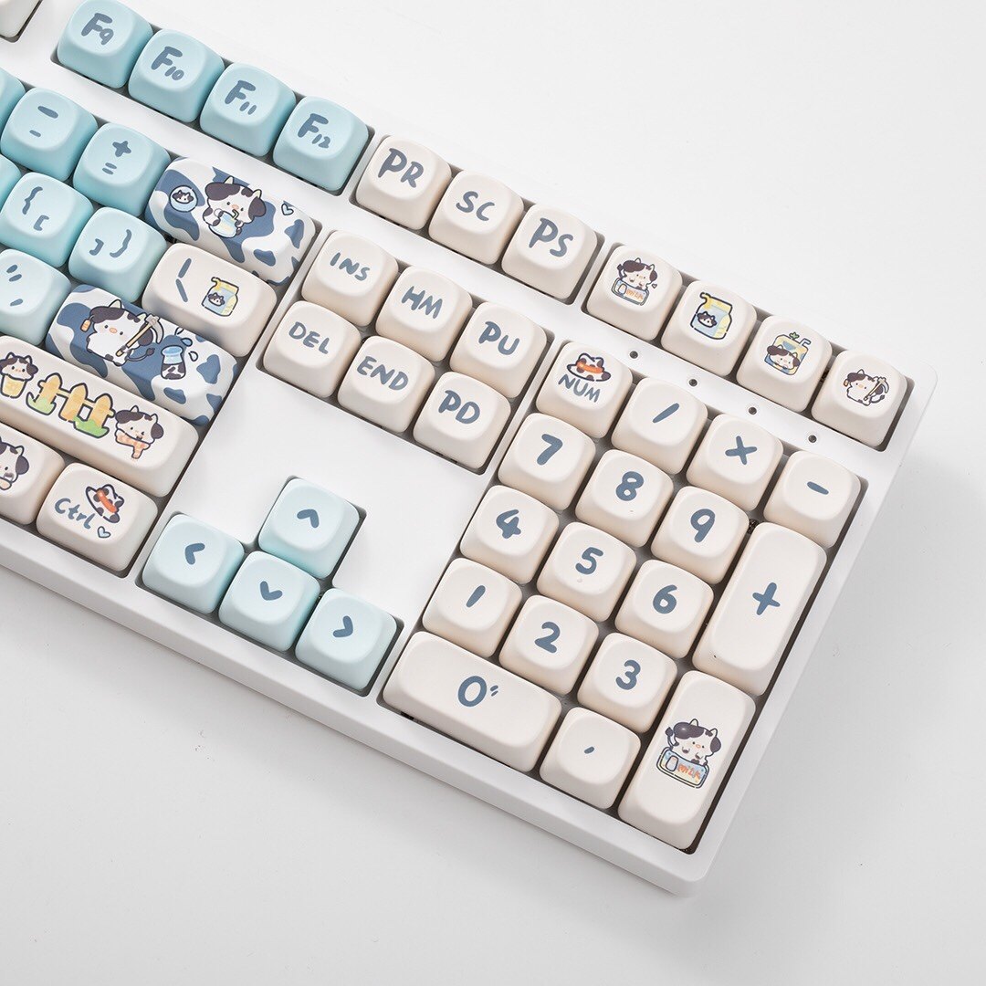 milk cow keycaps