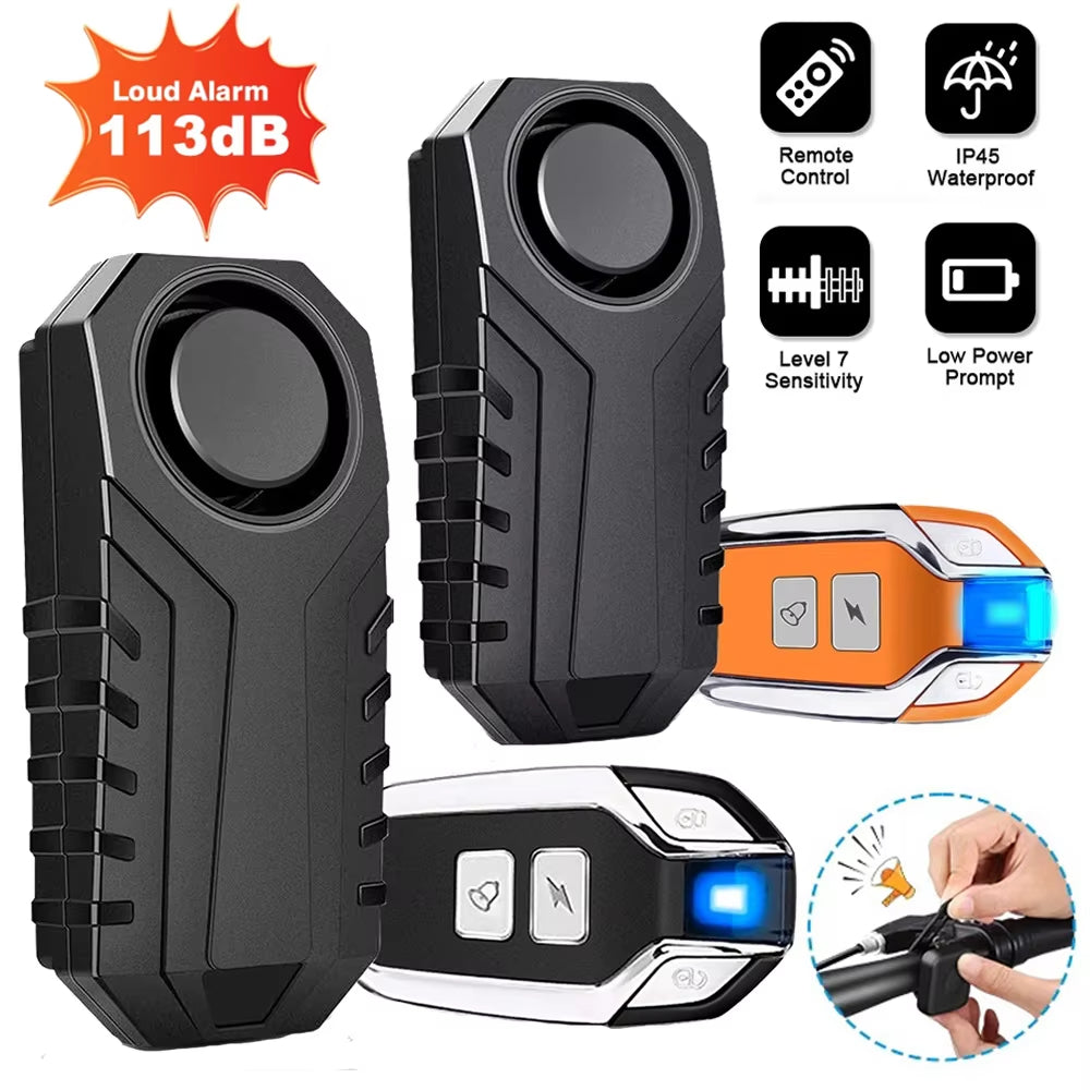 motorcycle alarm sensor