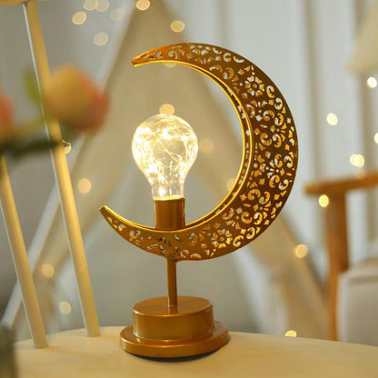 MR060 LED Wrought Iron Moon Lamp