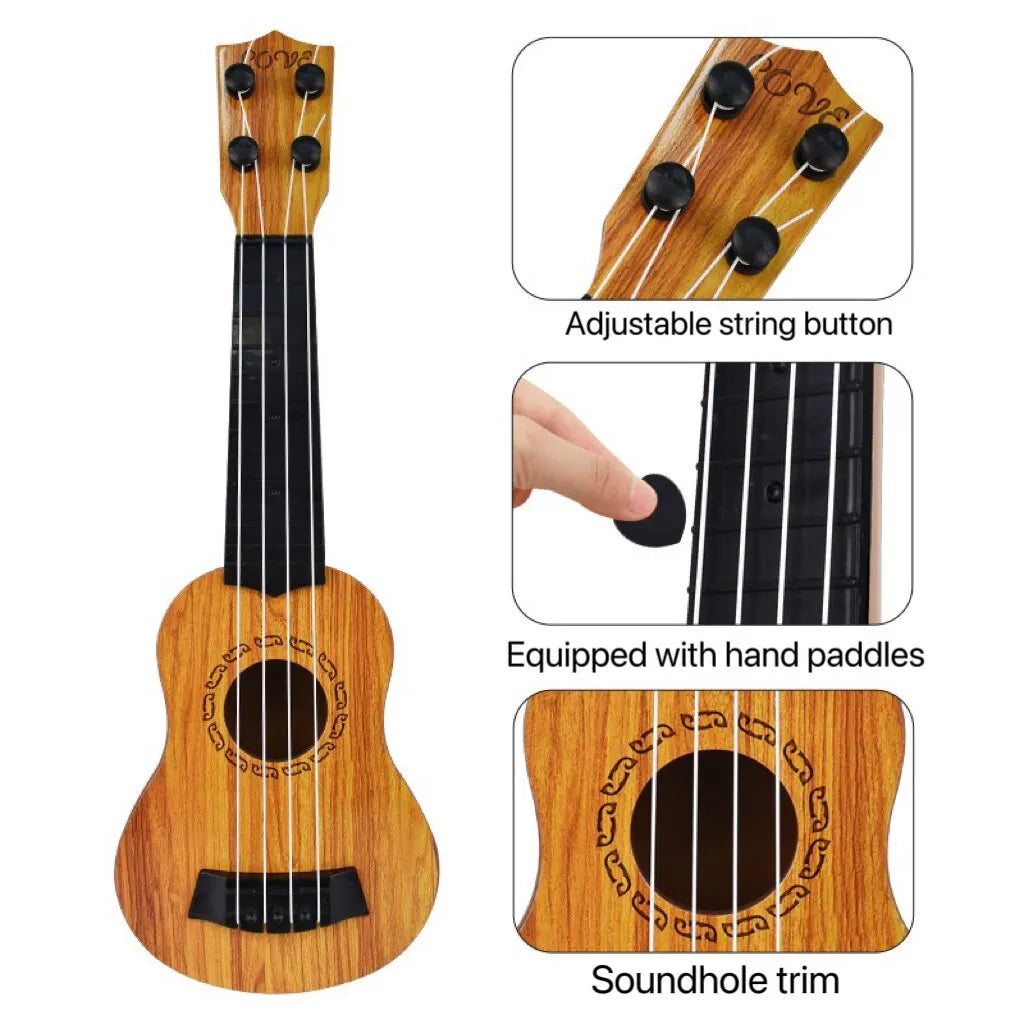 "Kids Ukulele Toy 35cm for children’s musical play and learning"

