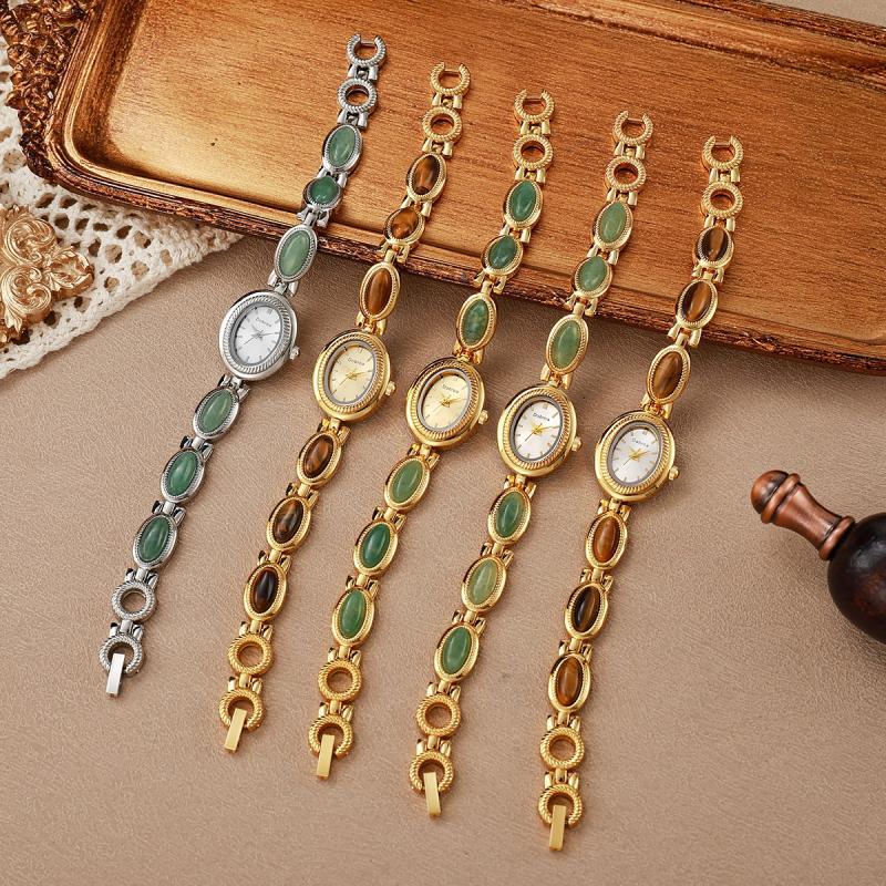 natural-tigers-eye-stone-bracelet-watch-gold
