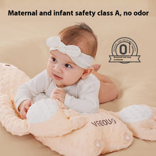 Palm-shaped baby soothing pillow for anti-startle and calming sleep

