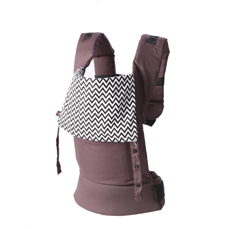 Universal multifunctional baby carrier with ergonomic design for newborn and toddler comfort

