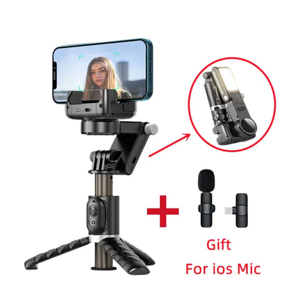 360 Rotation Following Shooting Mode Gimbal Stabilizer Selfie Stick