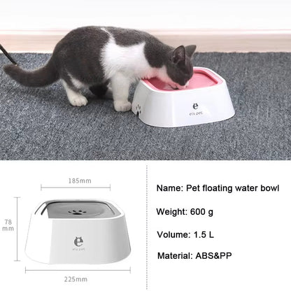 No-Spill Floating Water Bowl – Keep Your Pet Hydrated & Mess-Free! FREE SHIPPING