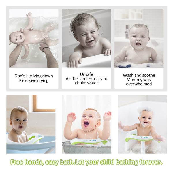 Safe and sturdy bath chair for children aged 6 months and above

