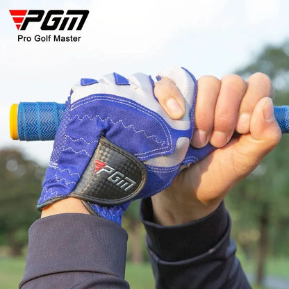 PGM Professional Golf Gloves with Breathable Microfiber and Non-Slip Grip for Swing and Putting Training