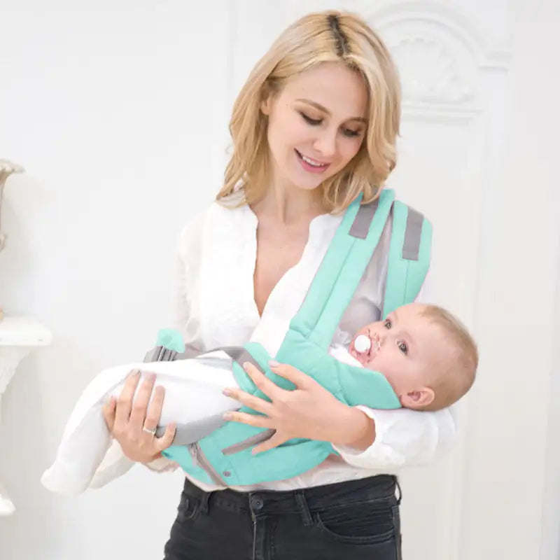 Ergonomic nordic baby carrier with adjustable straps for babywearing comfort

