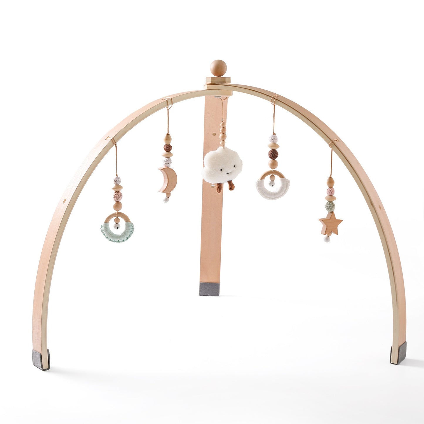 Baby room fitness support bar for helping babies crawl and stand safely

