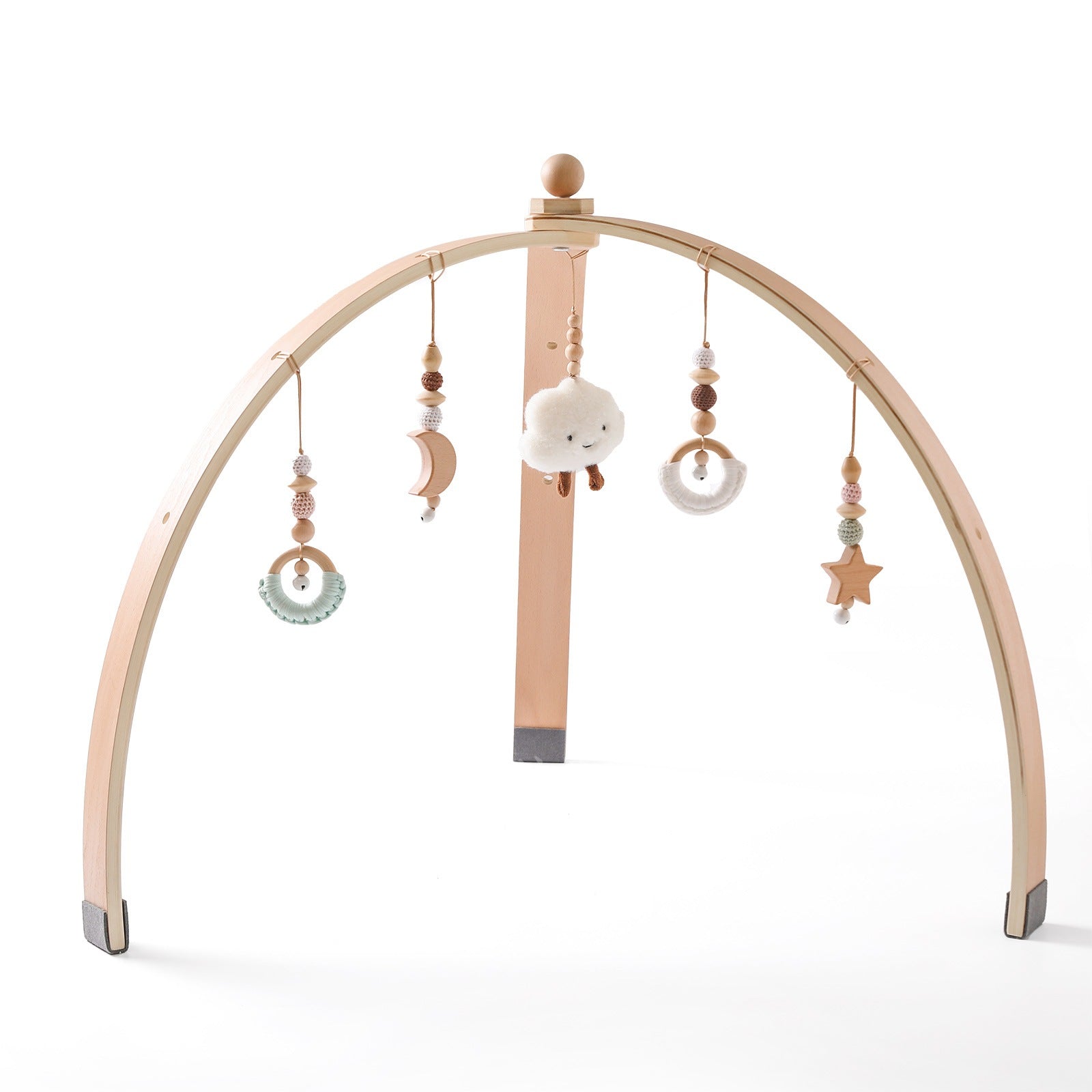 Baby room fitness support bar for helping babies crawl and stand safely

