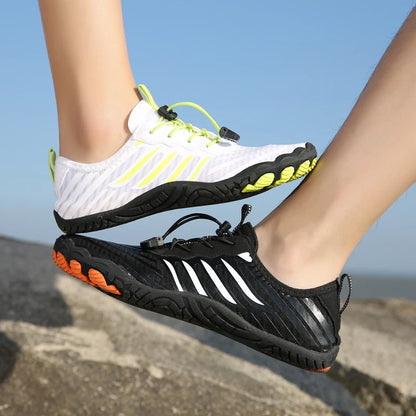 Breathable quick-dry water shoes for beach, river, and outdoor activities

