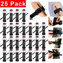 Portable emergency tourniquet for first aid and tactical use

