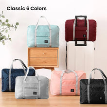 Foldable travel duffel bag for women with large capacity and lightweight design, ideal for carry on, sports, and weekend trips