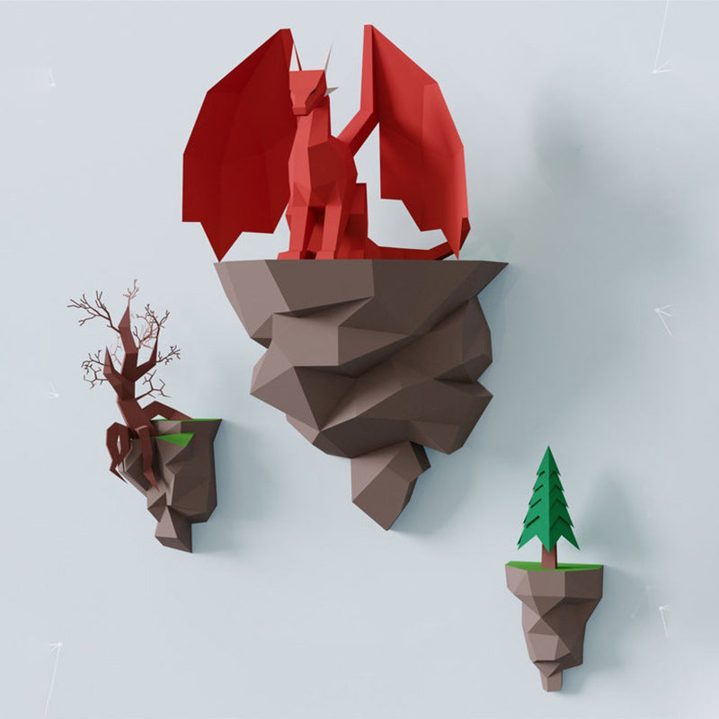paper dragon hanging