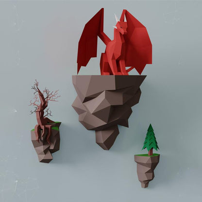 paper dragon hanging