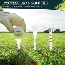 Premium Wooden Golf Tees with Height Markers and Non-slip Design for Accurate Ball Positioning