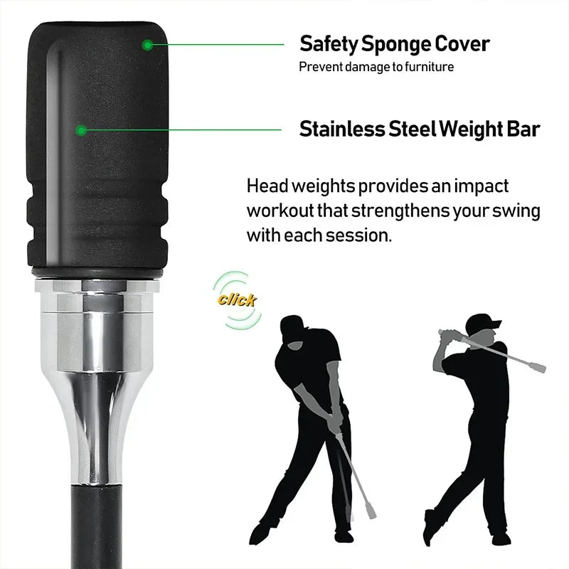 PGM Golf Swing Trainer TA031 with Hand Grip for Indoor and Outdoor Practice