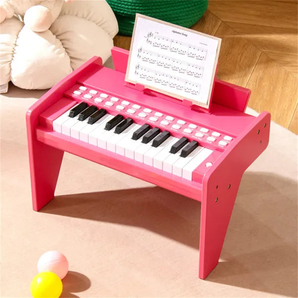 pink kids piano