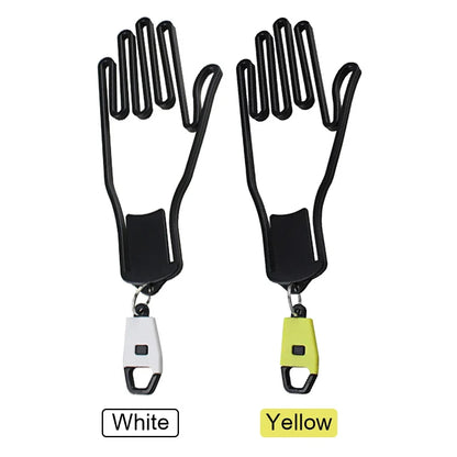 Golf Glove Holder Rack with Key Chain for Drying and Display