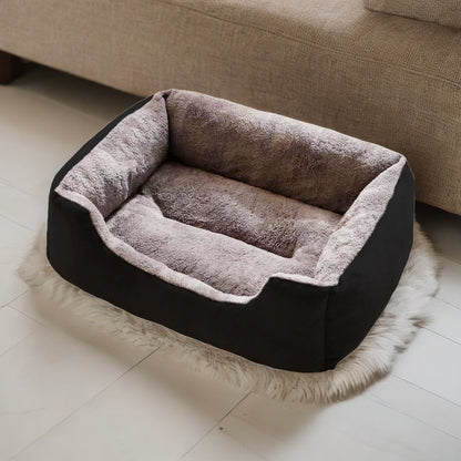 plush dog bed