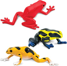 Safari Ltd. Poison Dart Frog figurines in vibrant colors for kids