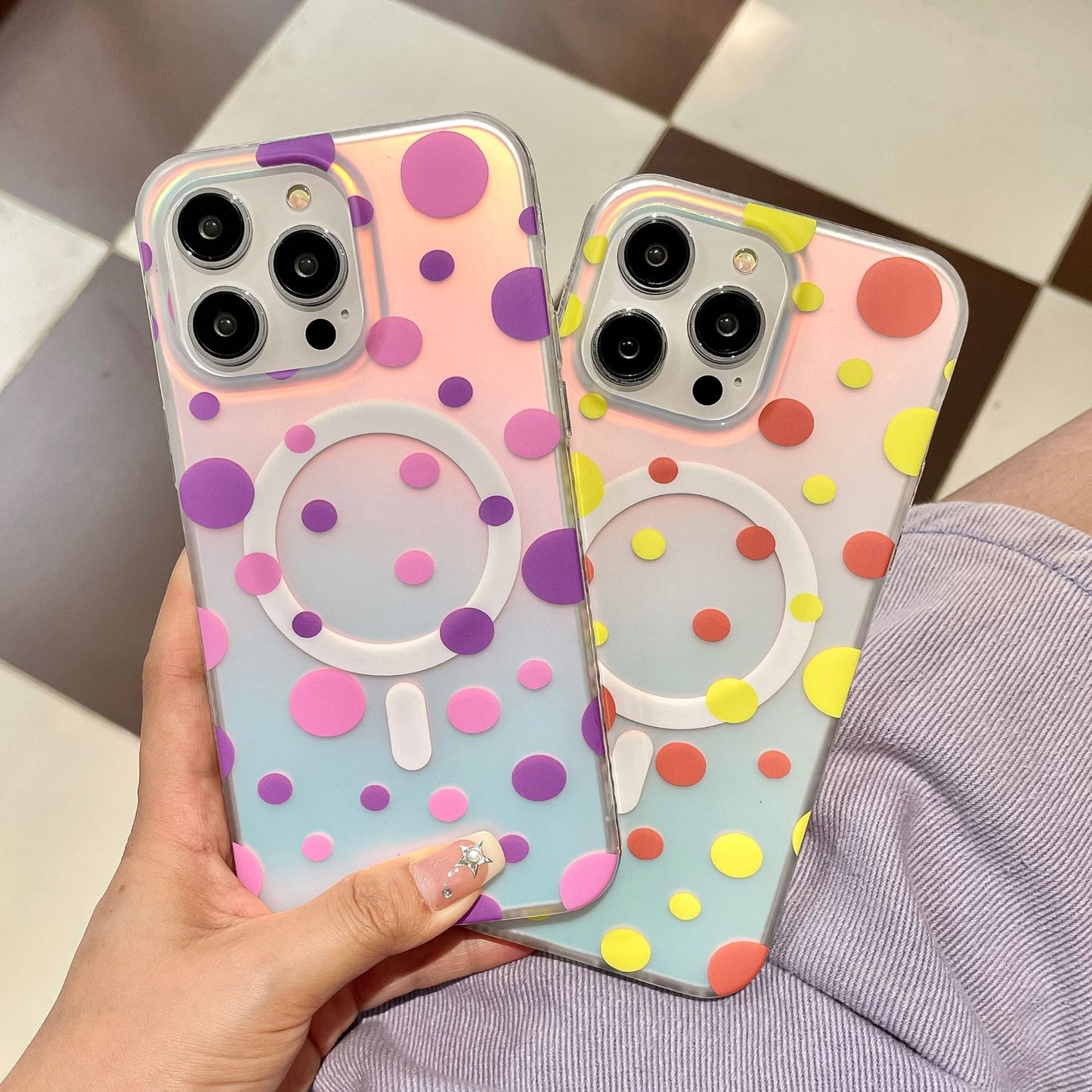 polka dot case