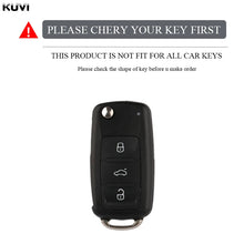 ABS Carbon Car Key Case Cover for VW Polo Tiguan Passat Golf Jetta