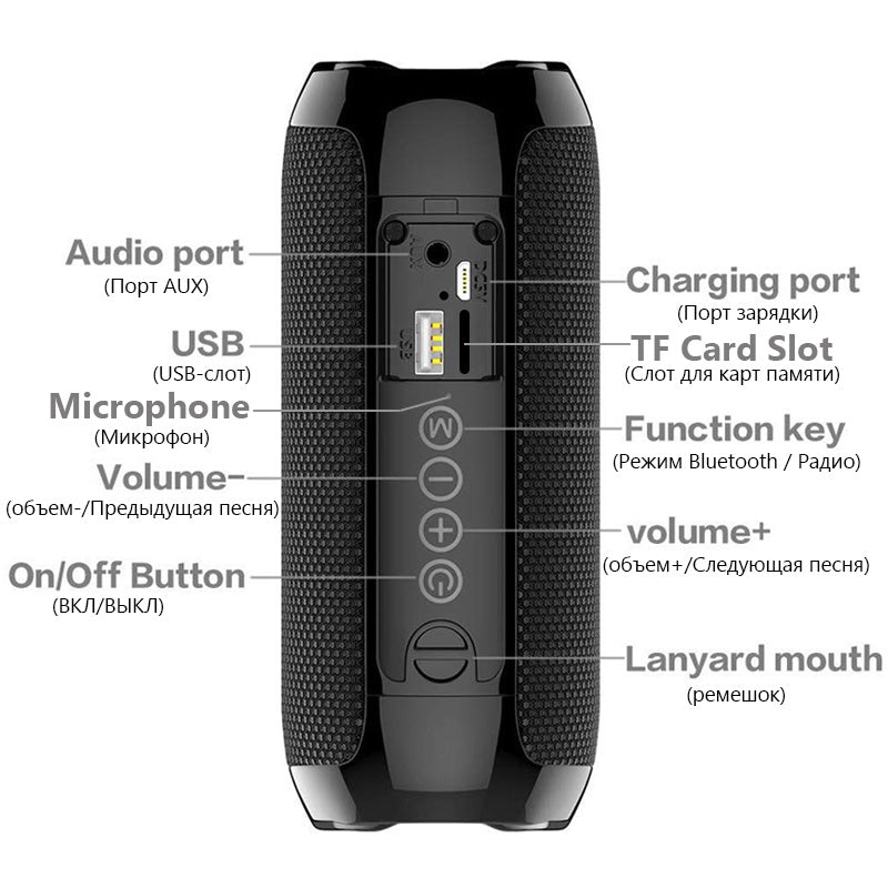 portable bass speaker