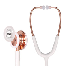 Professional cardiology stethoscope with double-sided chest piece for medical use