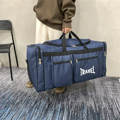 Foldable Travel Duffel Bag waterproof large capacity sports and business bag

