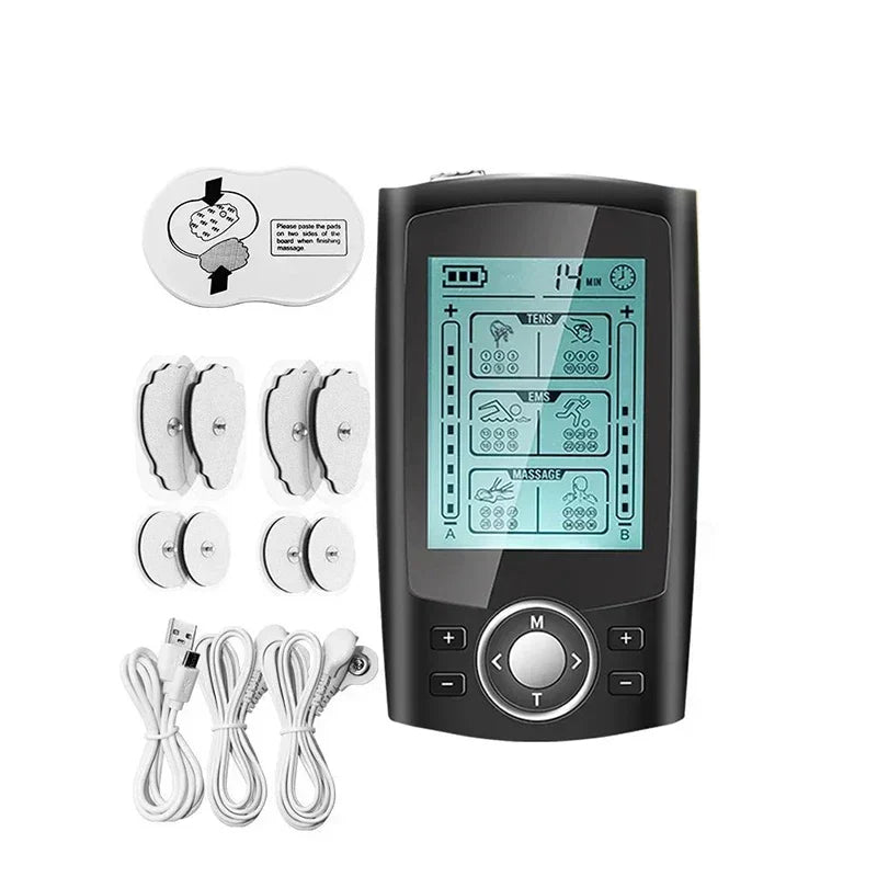 TENS Unit Muscle Stimulator for back and shoulder pain relief

