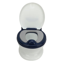 Soft PU toddler potty training seat with anti-slip base and back support

