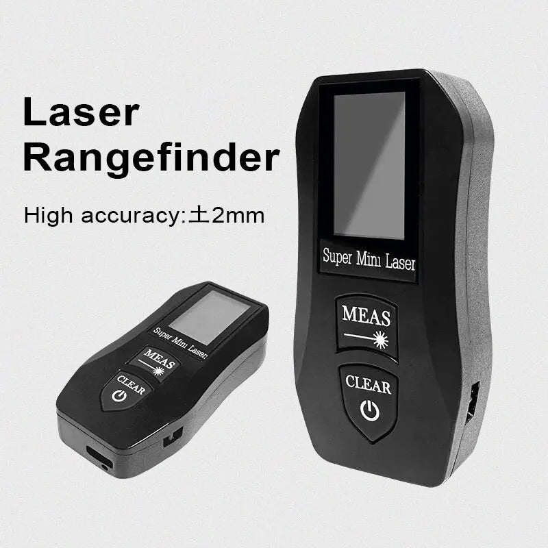 Pracmanu 30M Laser Rangefinder with USB Rechargeable Battery and High Precision Digital Distance Measurement