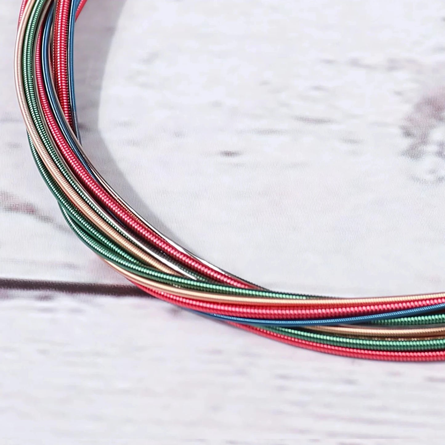 "Premium Acoustic Guitar Strings 6Pcs/Set for enhanced sound quality"