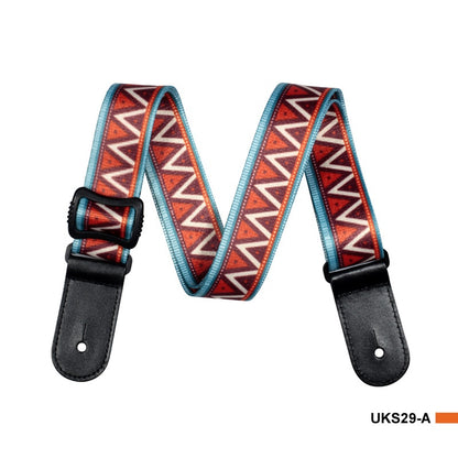 printed ukulele strap