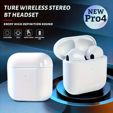 Pro 4 TWS Wireless Headphones with Bluetooth and Mic