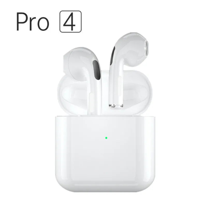 Pro 4 TWS Wireless Headphones with Bluetooth and Mic