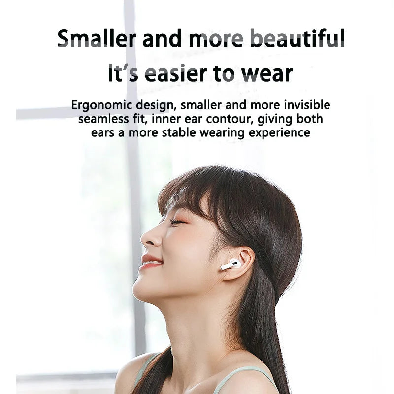 Pro 4 TWS Wireless Headphones with Bluetooth and Mic