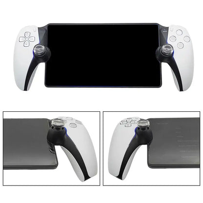 1 pair silicone PlayStation Portal thumb grip caps for PS5 game controller

