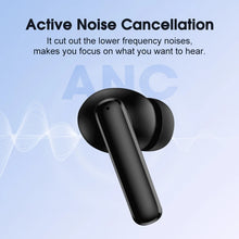 QCY T13 ANC Earphone Bluetooth 5.3 with active noise cancellation and fast charging for wireless audio and gaming