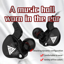 Original QKZ AK6 In Ear Earphone with 6 Dynamic Drivers and Mic