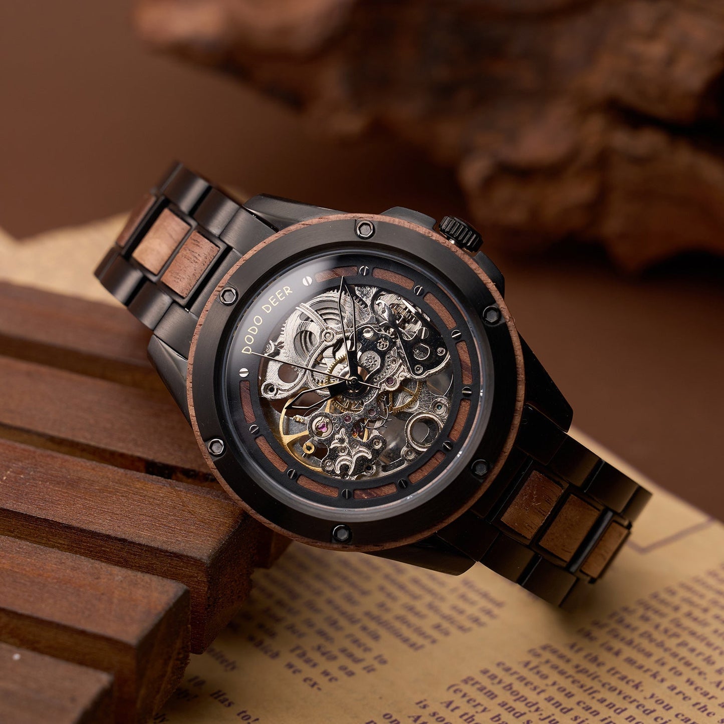 quartz business watch men luxury
