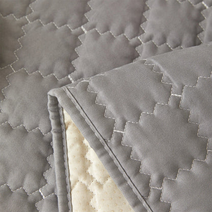 quilted sofa cover