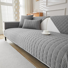 quilted sofa cover