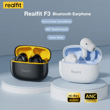 Realfit F3 ANC Bluetooth Earphones with ENC Call and HiFi Stereo Sound