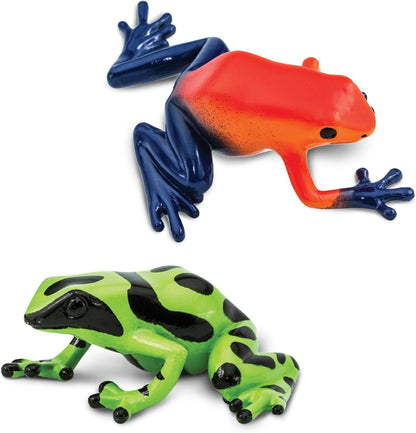 Safari Ltd. Poison Dart Frog figurines in vibrant colors for kids