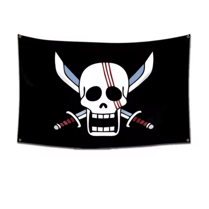 One Piece Jolly Roger Flags 🏴‍☠️ Decoration